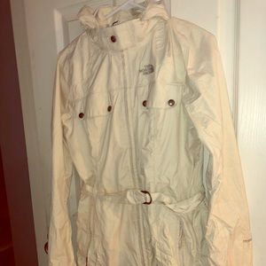 North face rain coat